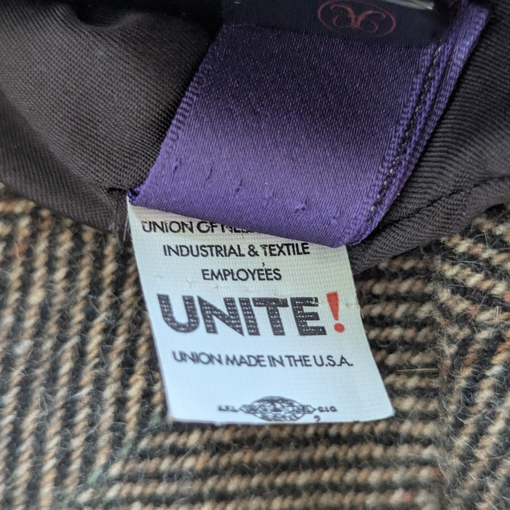 Ralph Lauren PURPLE Label 100% Cashmere Pencil Skirt Brown Herringbone Size 8 - Picture 16 of 16